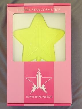 Jeffree Star Neon Yellow Star Travel Mirror